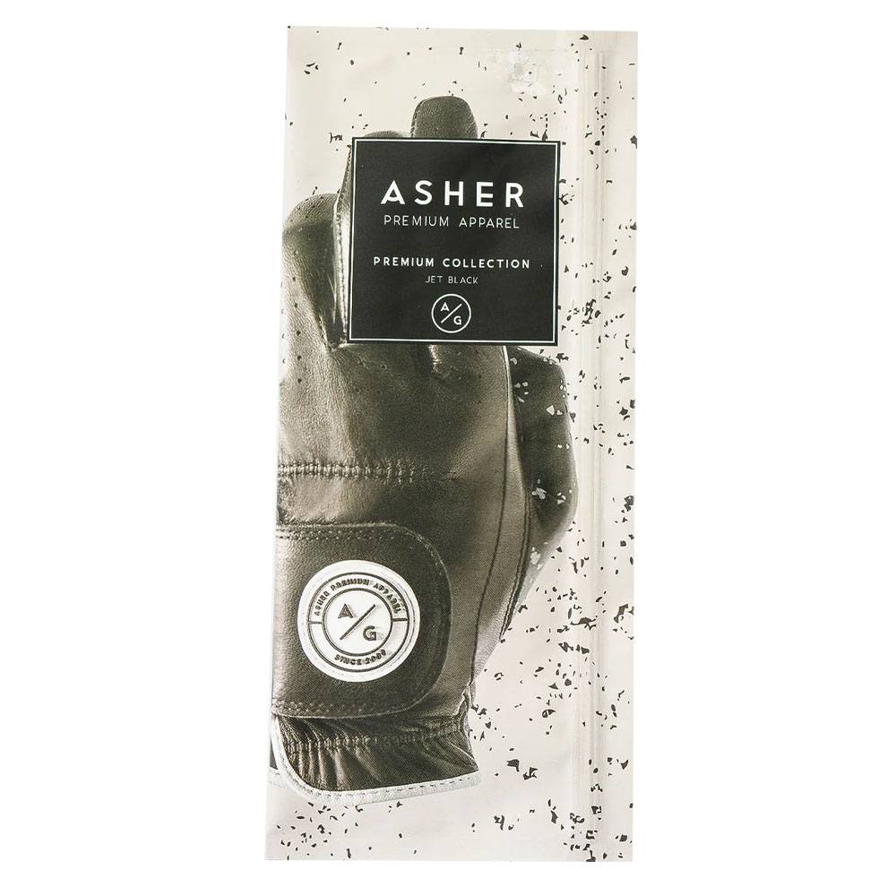 2023 Asher Golf Jet Black Golf Glove NEW