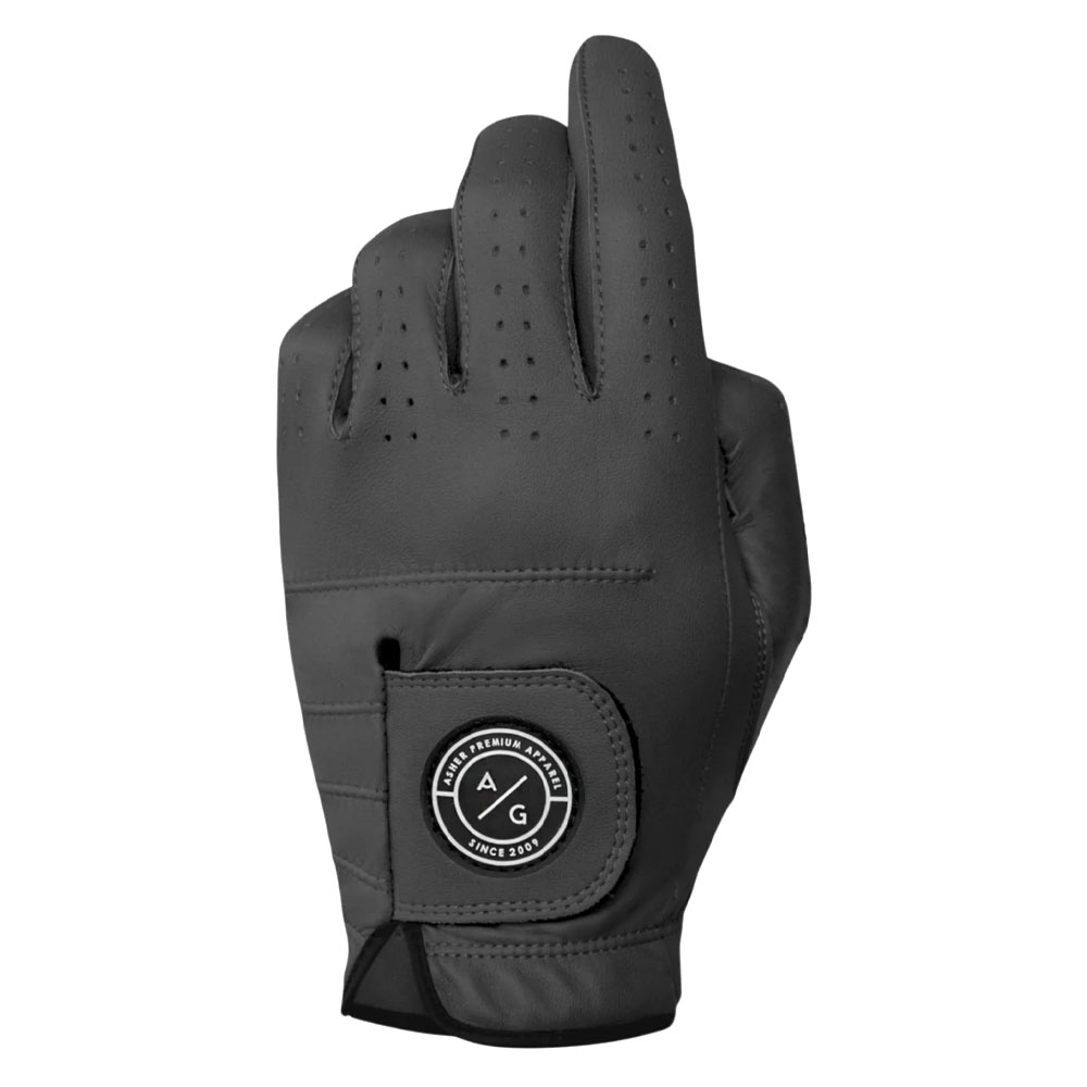 2023 Asher Golf Evergreen Charcoal Golf Glove NEW