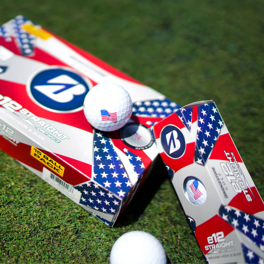Bridgestone e12 Straight Patriot Pack Golf Balls