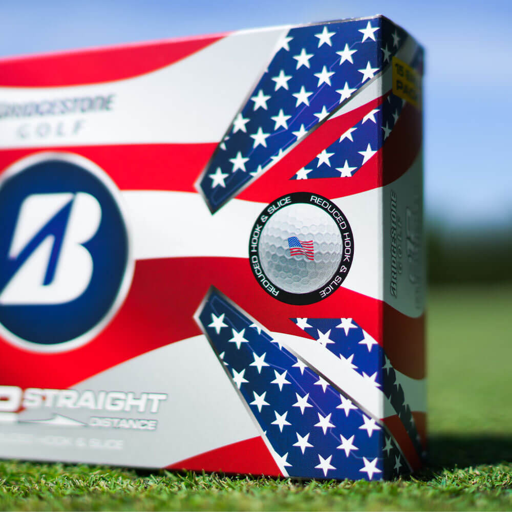 Bridgestone e12 Straight Patriot Pack Golf Balls