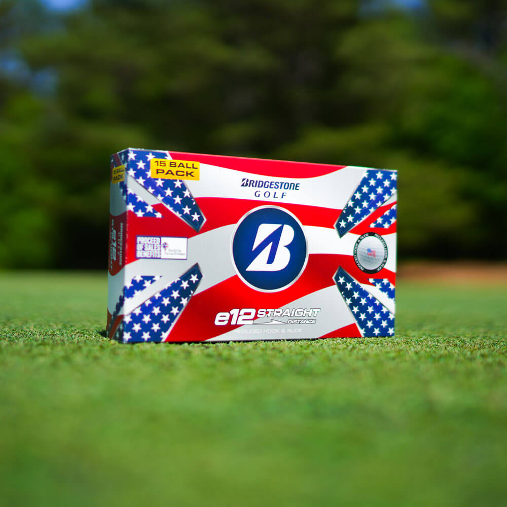 Bridgestone e12 Straight Patriot Pack Golf Balls