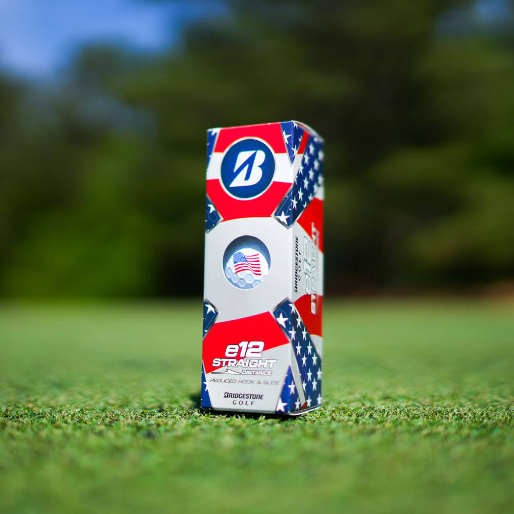 Bridgestone e12 Straight Patriot Pack Golf Balls