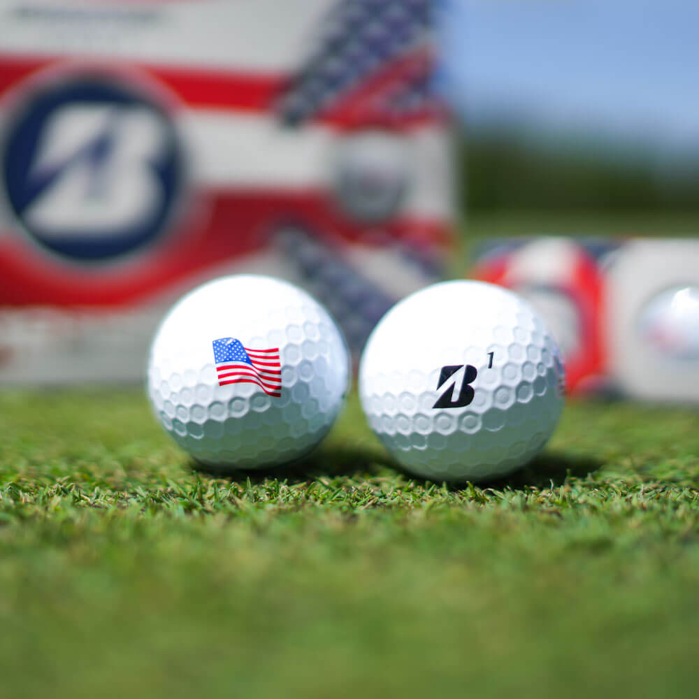 Bridgestone e12 Straight Patriot Pack Golf Balls