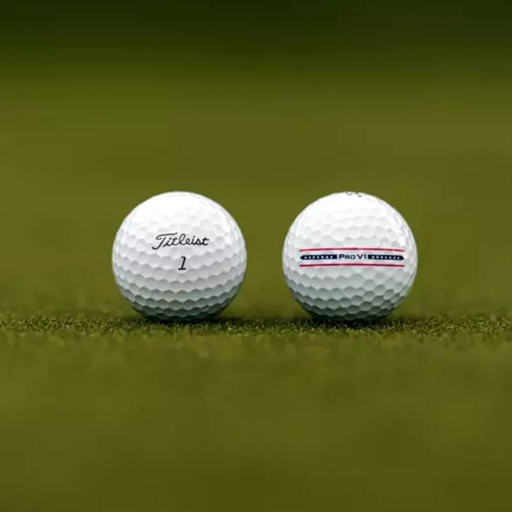Titleist Pro V1 USA Performance Alignment 6-Balls Golf Balls