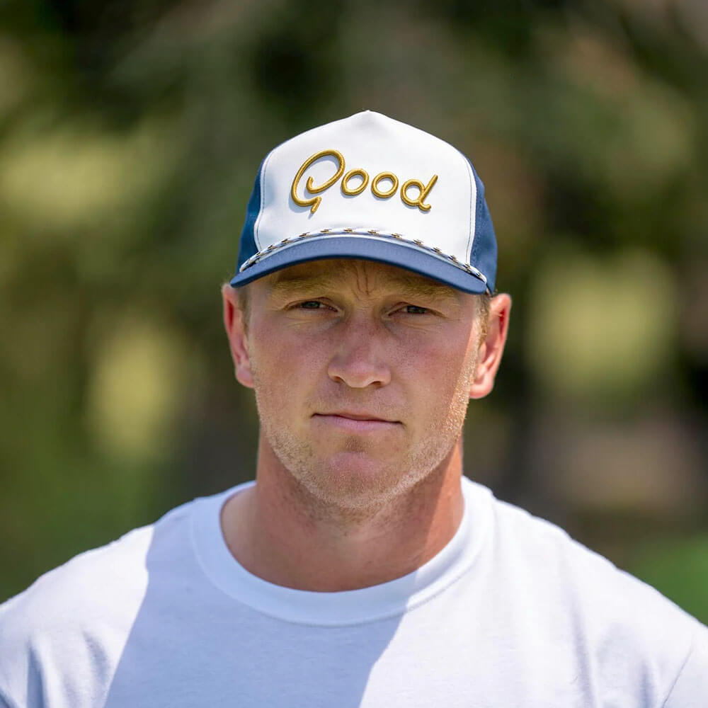 GoodGood Golf Good and Gold Rope Golf Cap