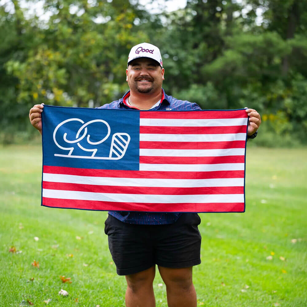 GoodGood Golf Livin' The Dream Microfiber Golf Towel