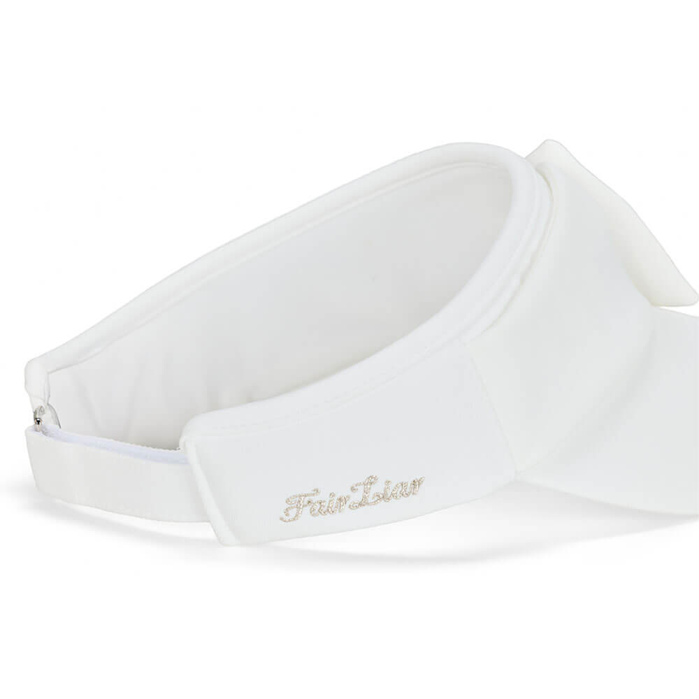 Fairliar Side Big Ribbon Golf Visor Women