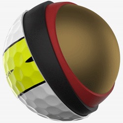 Callaway Chrome Tour 360 Yellow Stripe Golf Balls