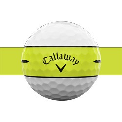 Callaway Chrome Tour 360 Yellow Stripe Golf Balls