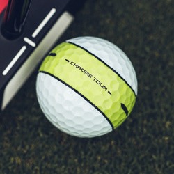 Callaway Chrome Tour 360 Yellow Stripe Golf Balls