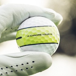 Callaway Chrome Tour 360 Yellow Stripe Golf Balls