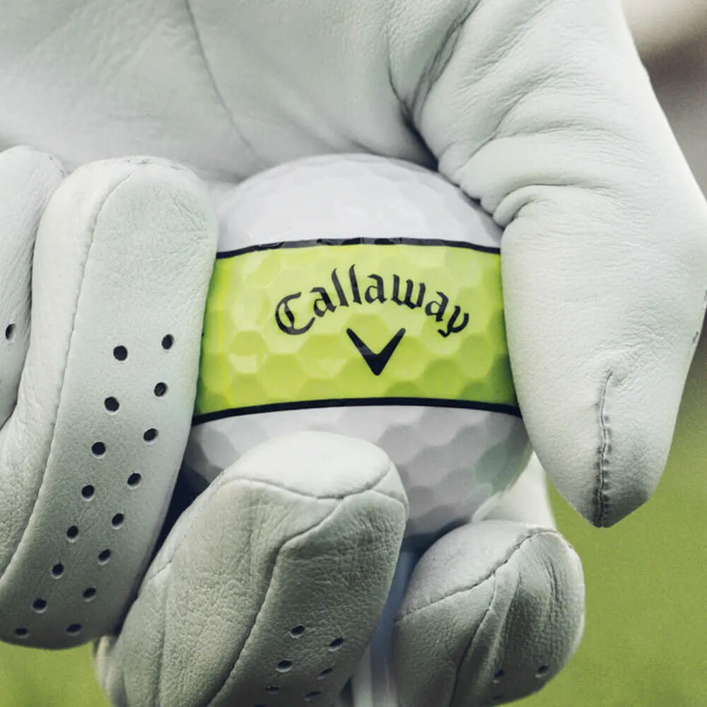 Callaway Chrome Tour X 360 Yellow Stripe Golf Balls