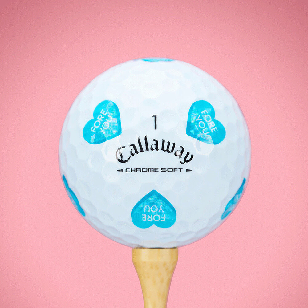Callaway Chrome Soft Truvis Decorated Golf Balls