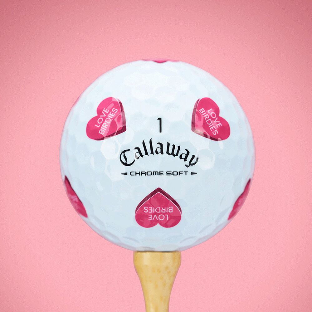 Callaway Chrome Soft Truvis Decorated Golf Balls