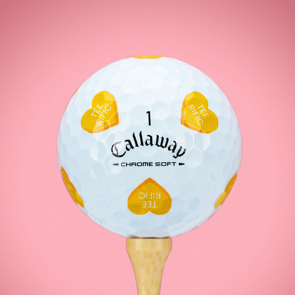 Callaway Chrome Soft Truvis Decorated Golf Balls