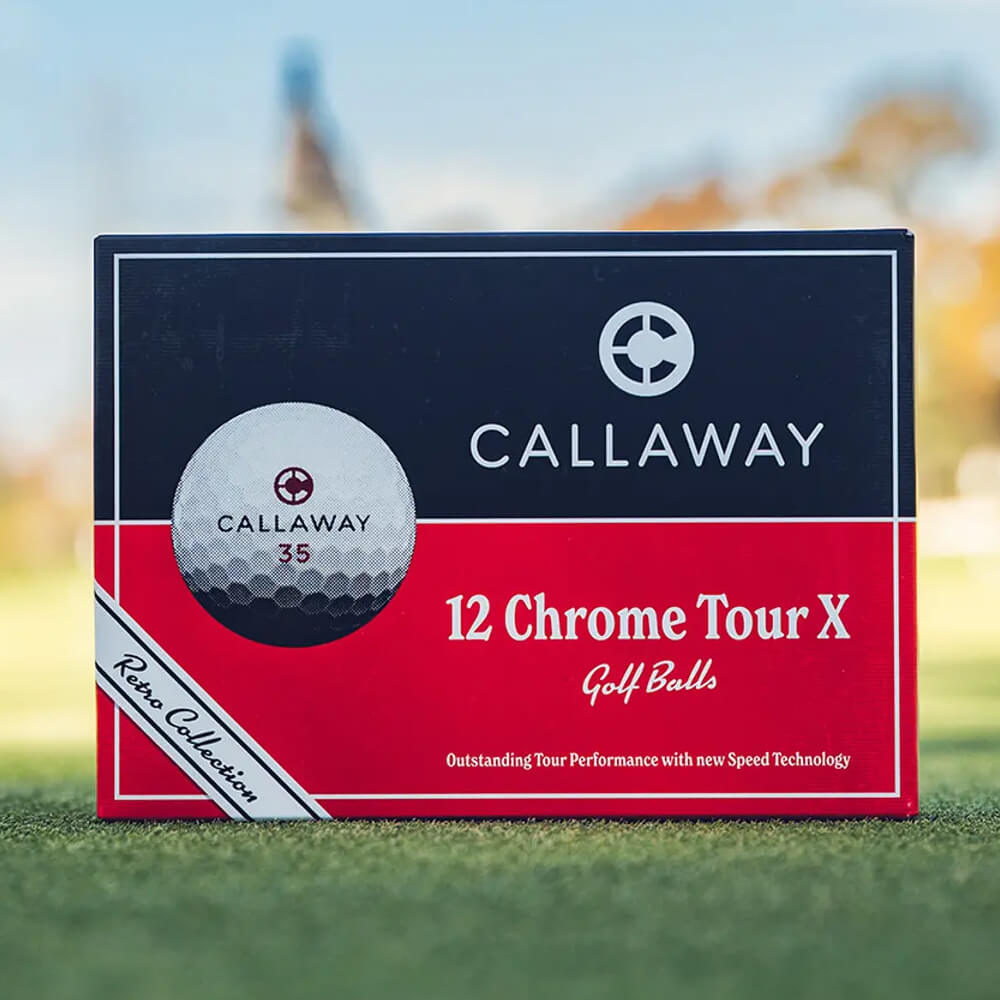 Callaway Chrome Tour X Truvis Decorated Golf Balls
