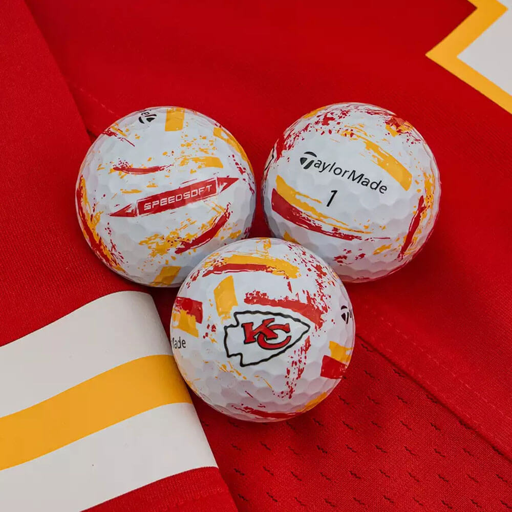 TaylorMade NFL SpeedSoft Ink Golf Balls
