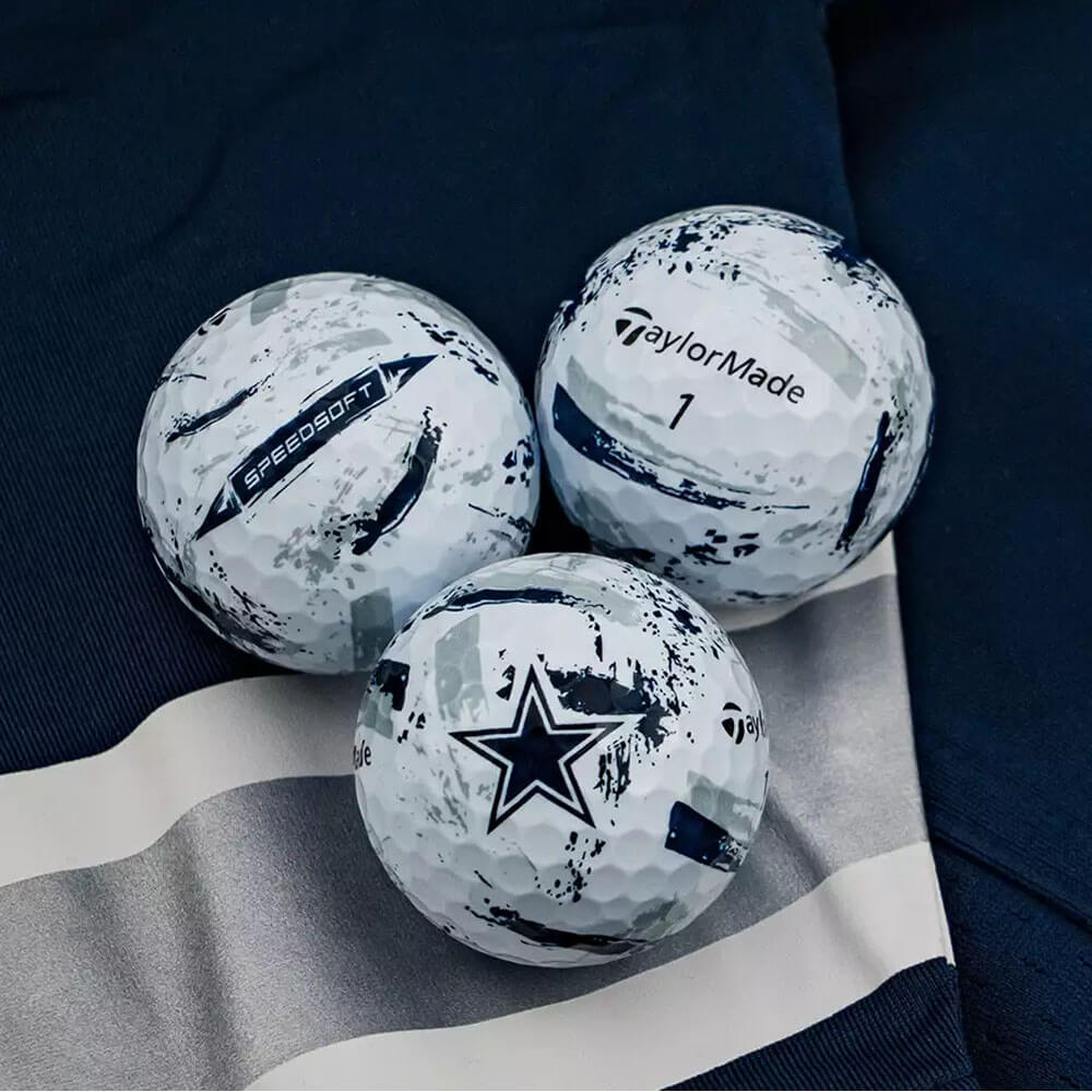 TaylorMade NFL SpeedSoft Ink Golf Balls
