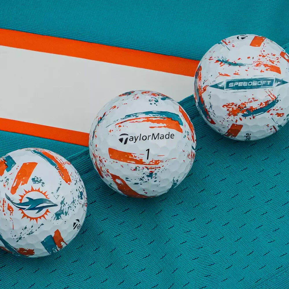 TaylorMade NFL SpeedSoft Ink Golf Balls