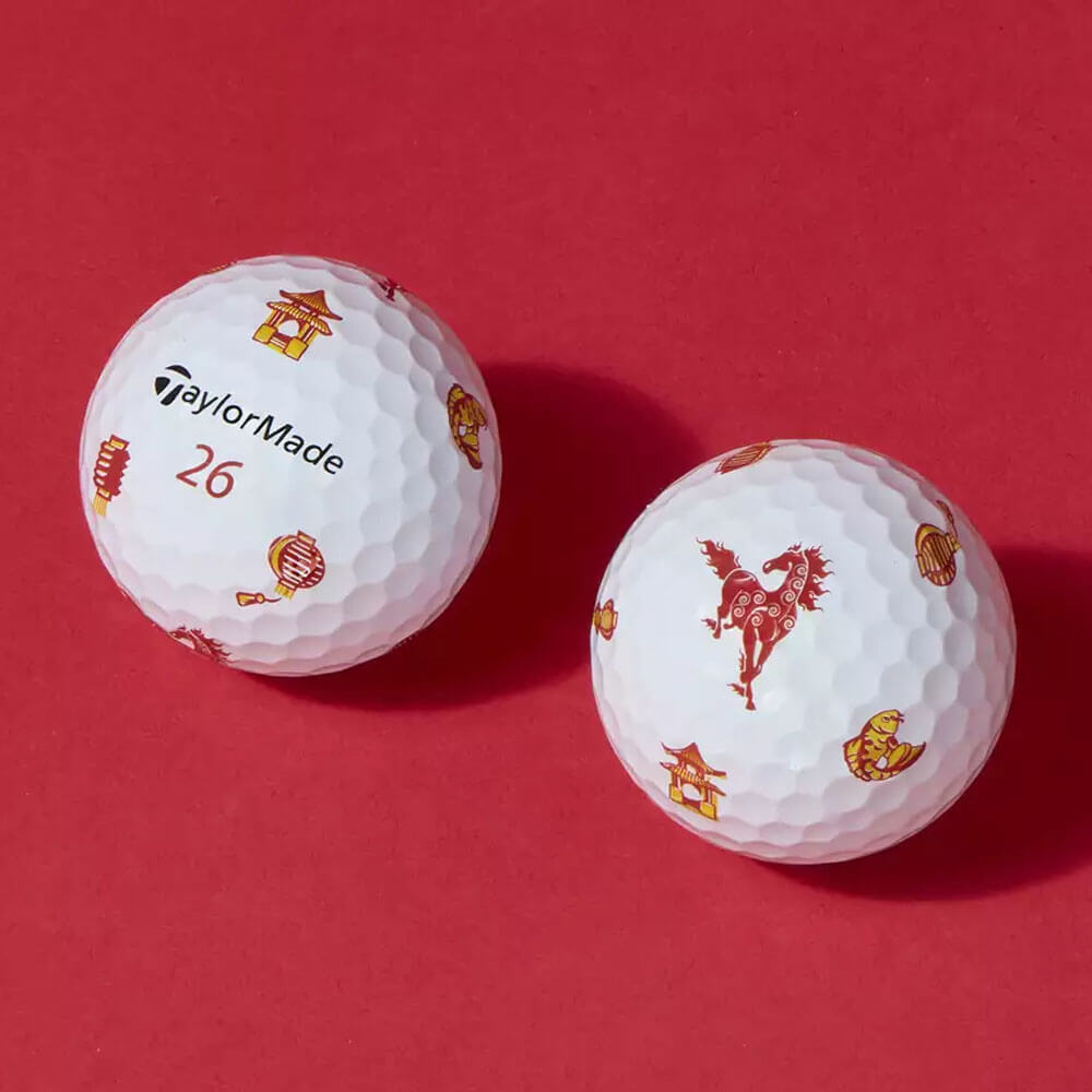TaylorMade Limited Edition TP5x Pix Lunar New Year Golf Balls