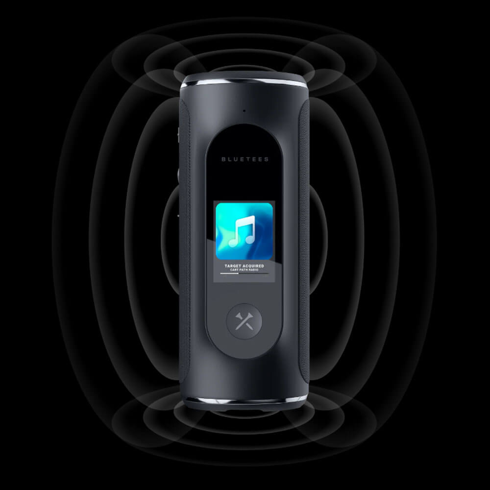 Blue Tees Golf Player Pro GPS Speaker