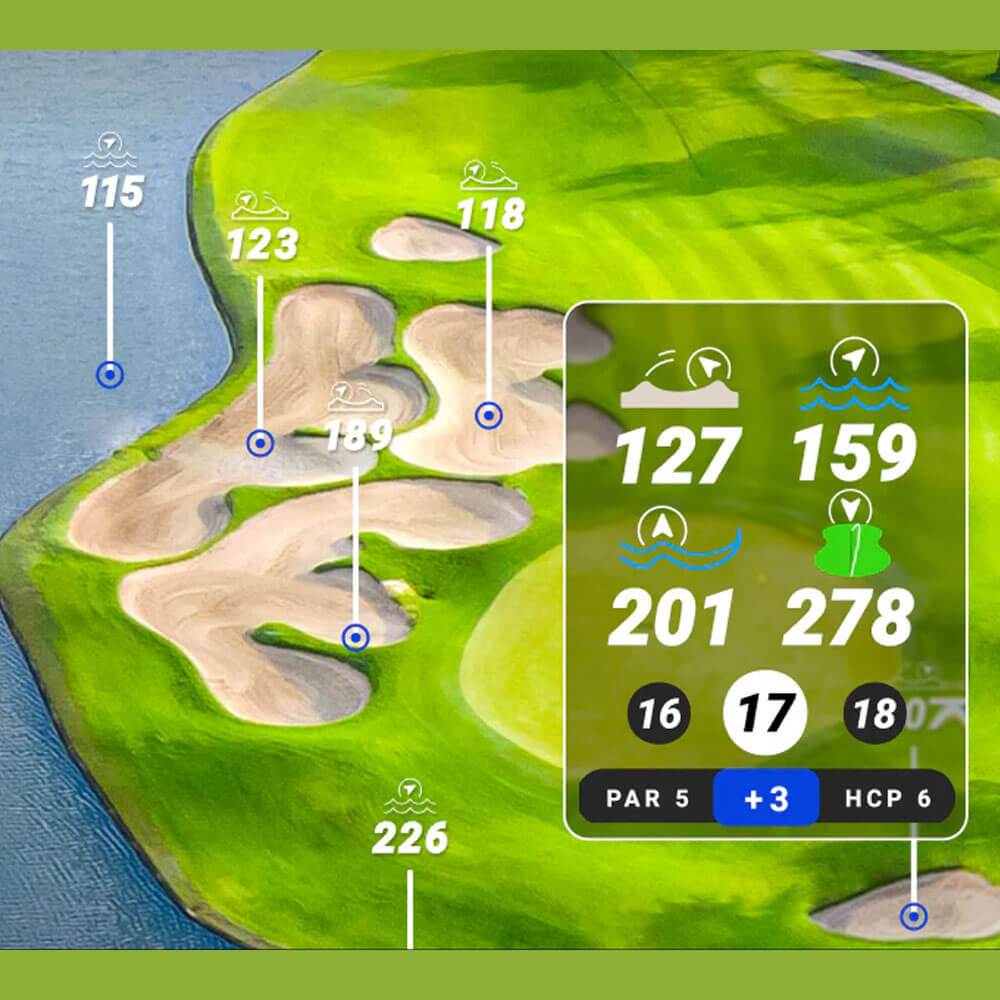 Blue Tees Golf Player Pro GPS Speaker