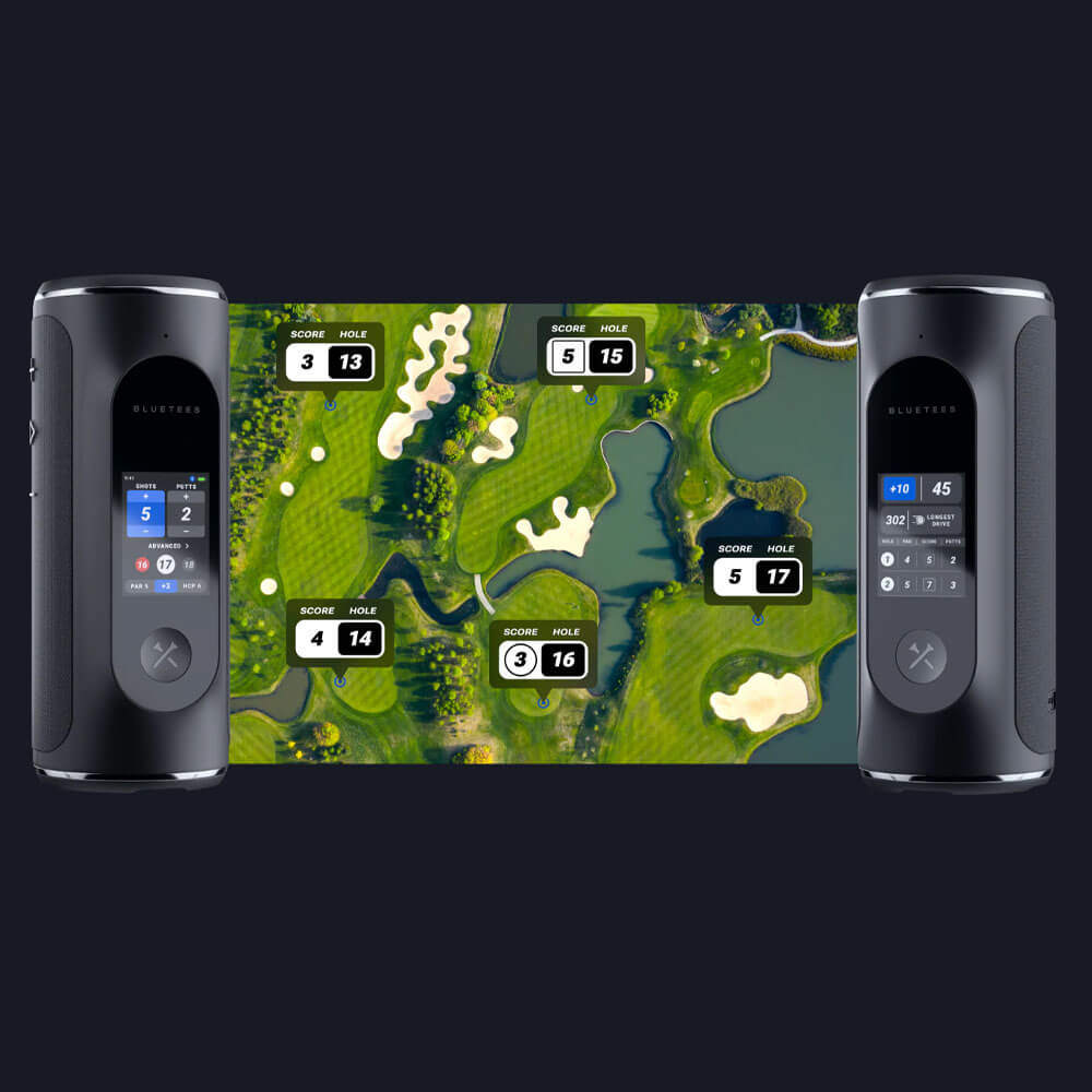 Blue Tees Golf Player Pro GPS Speaker