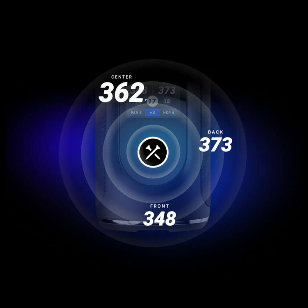 Blue Tees Golf Player Pro GPS Speaker