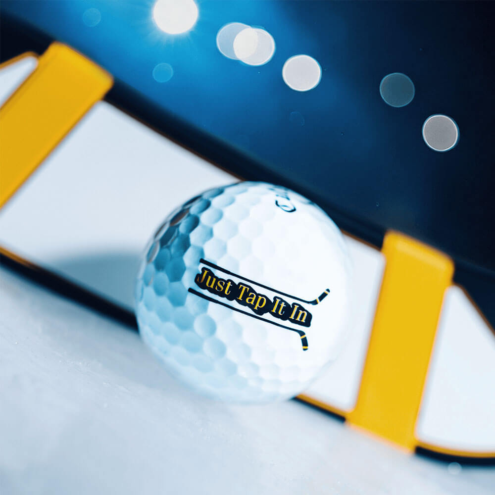 Callaway Limited Edition Chrome Tour Happy Gilmore 2 Just Tap It In Golf Balls
