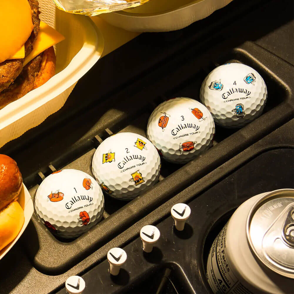 Callaway Limited Edition Chrome Tour Turnbox Golf Balls