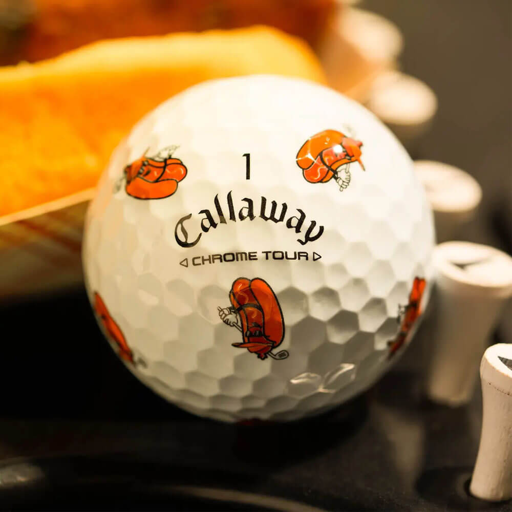 Callaway Limited Edition Chrome Tour Turnbox Golf Balls