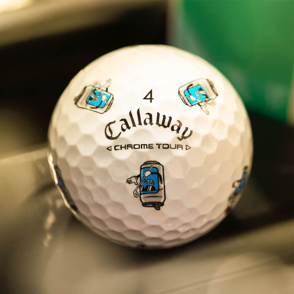 Callaway Limited Edition Chrome Tour Turnbox Golf Balls
