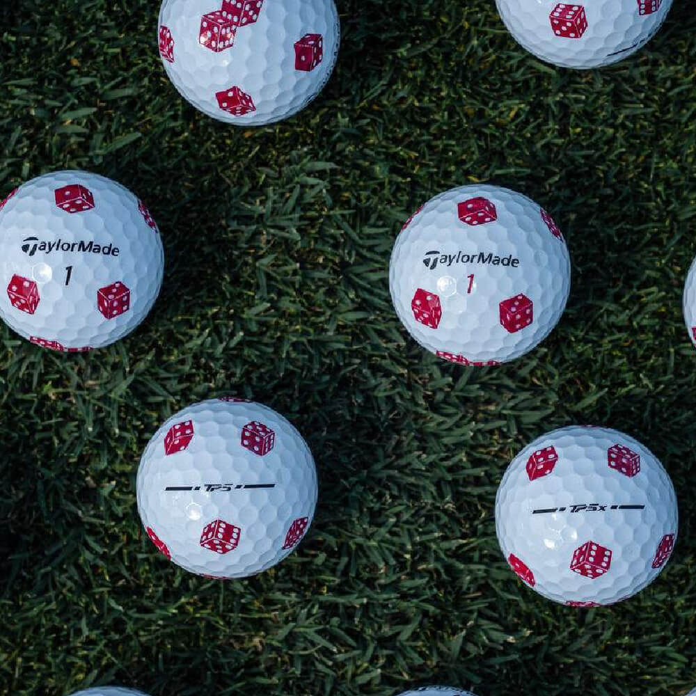 TaylorMade Limited Edition TP5x Dice Golf Balls