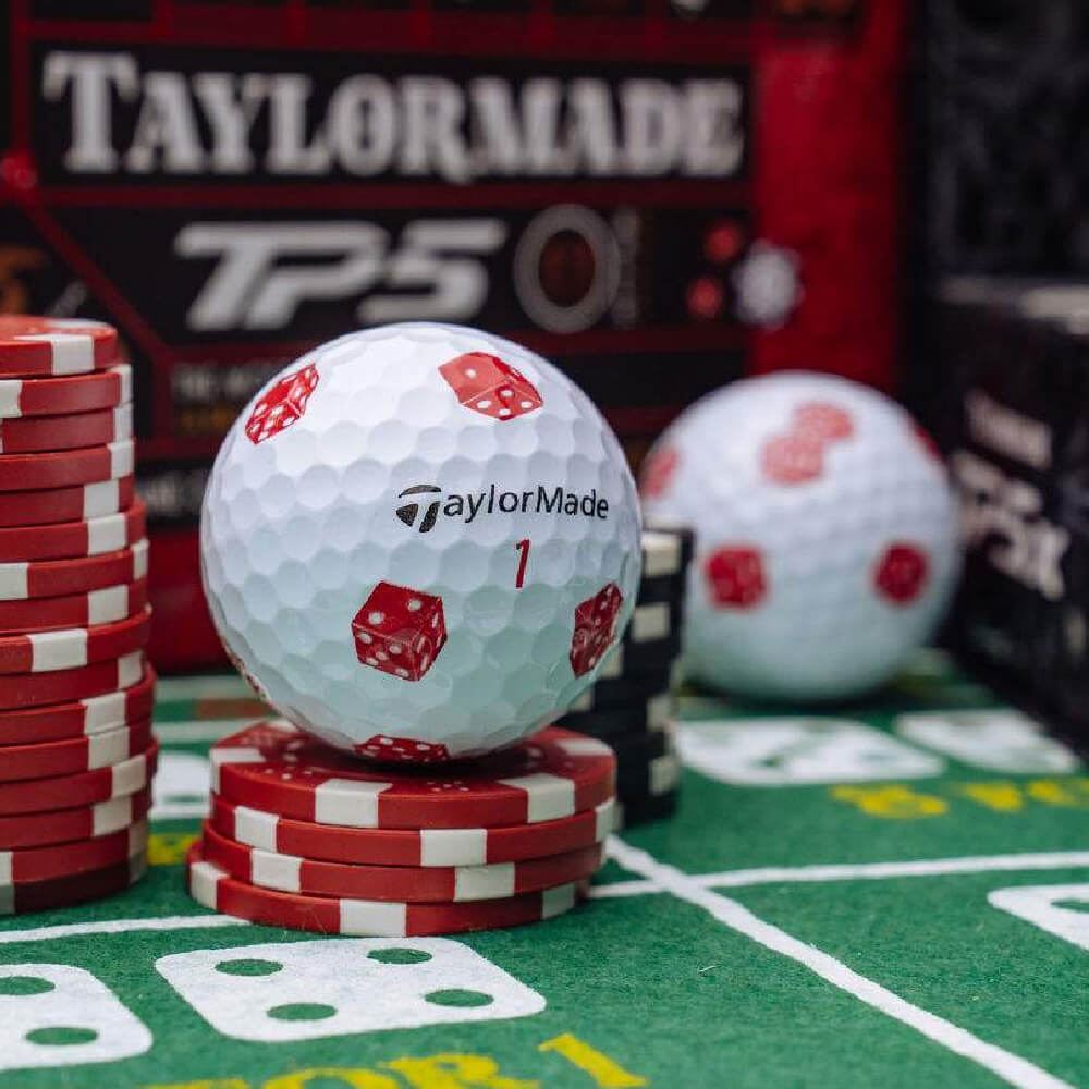 TaylorMade Limited Edition TP5x Dice Golf Balls