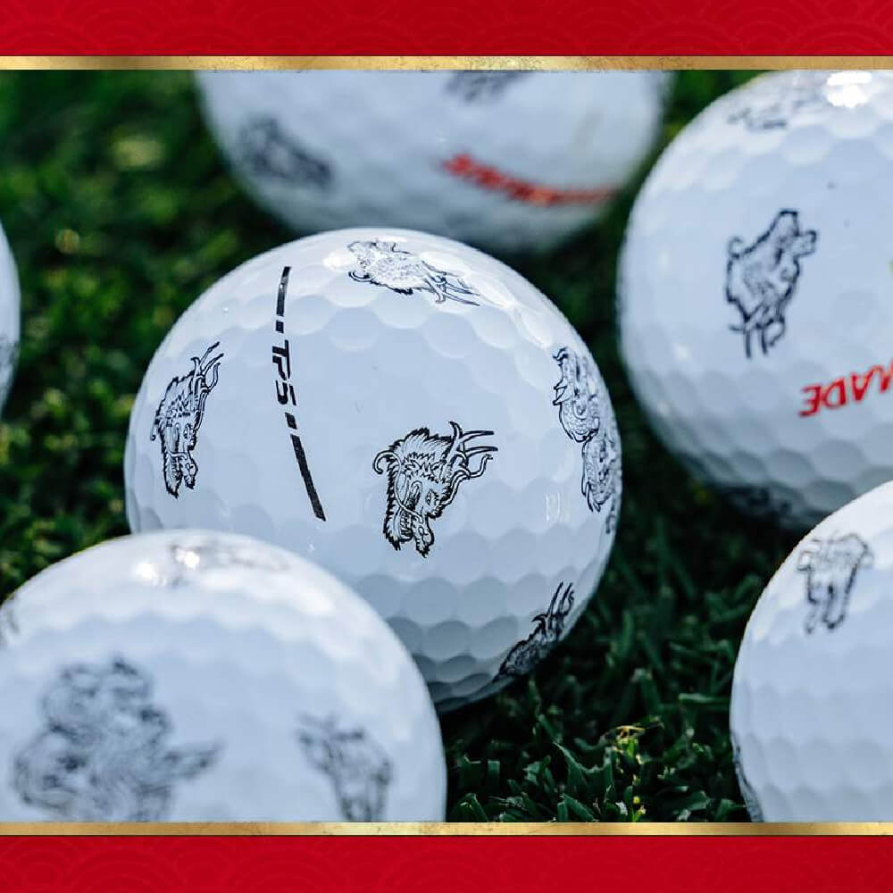 TaylorMade Limited Edition TP5 Pix Dragon Golf Balls