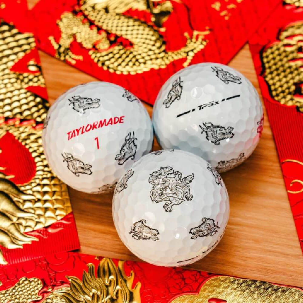TaylorMade Limited Edition TP5x Pix Dragon Golf Balls