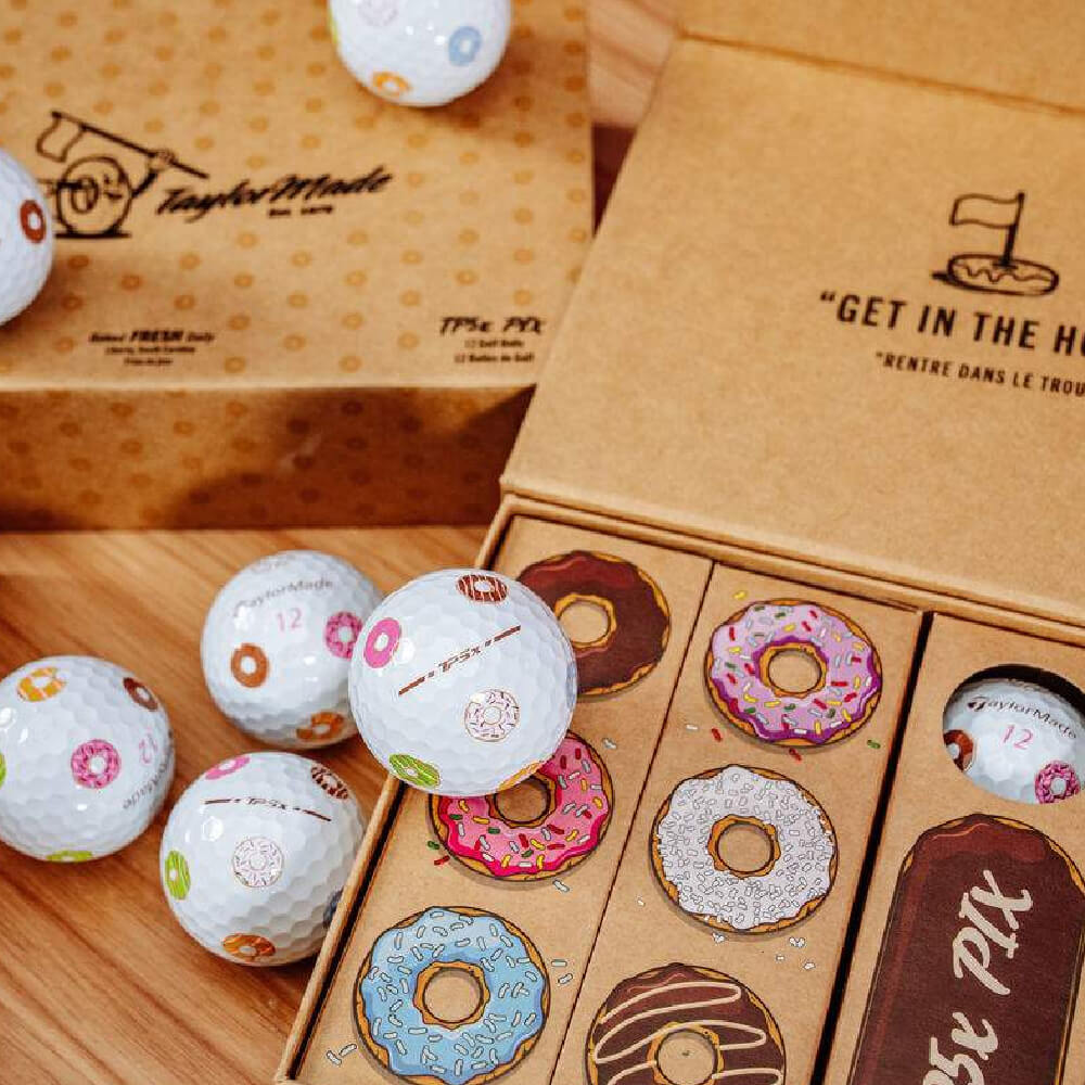 TaylorMade Limited Edition TP5 Pix Donut Golf Balls