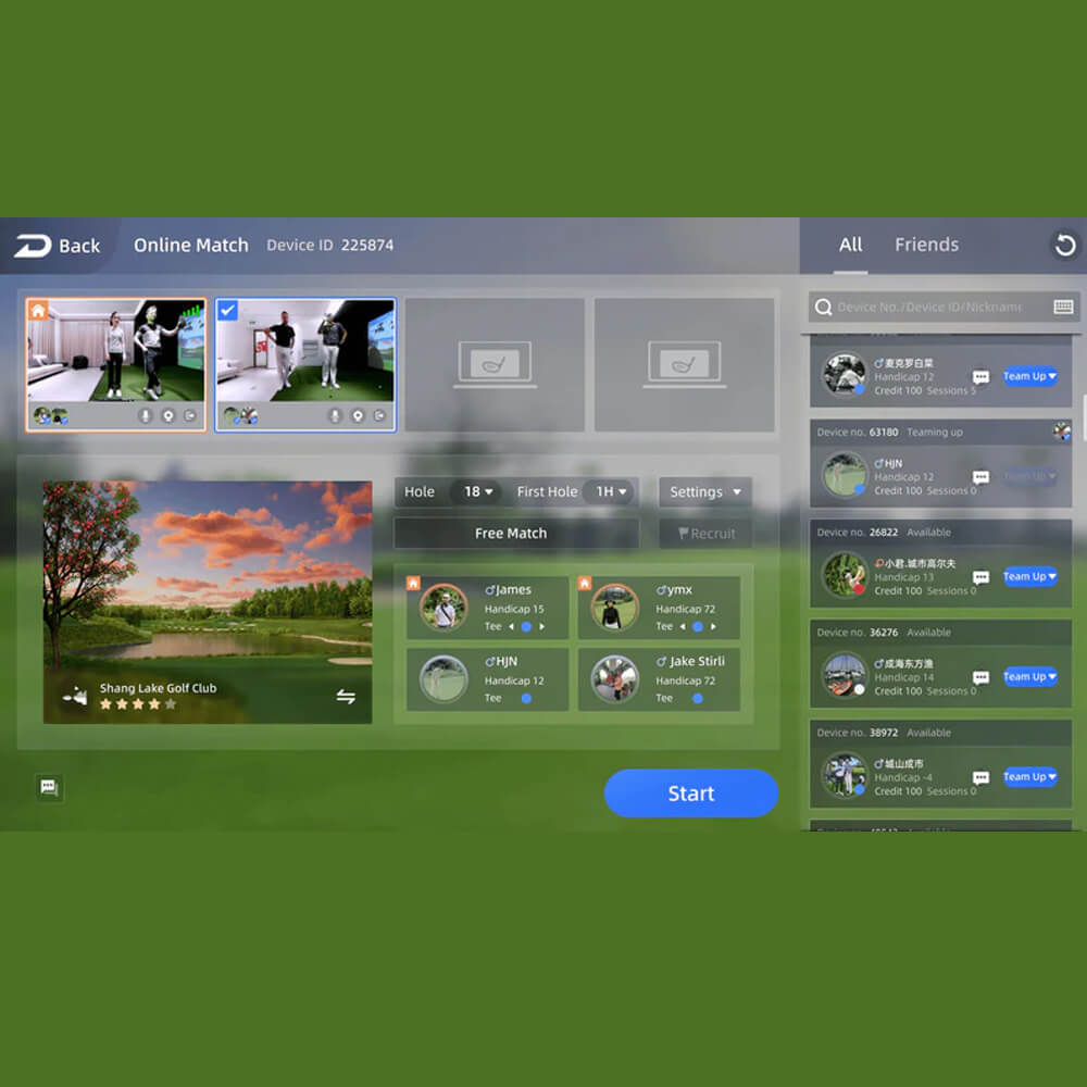 Golfio - GolfJoy 3-in-1 Smart Pole