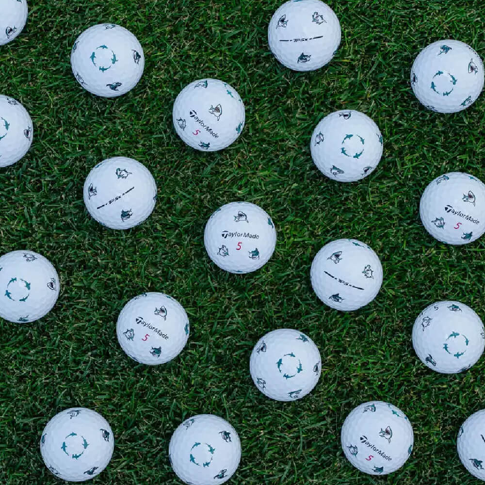 TaylorMade Limited Edition TP5 Pix Sharks Golf Balls