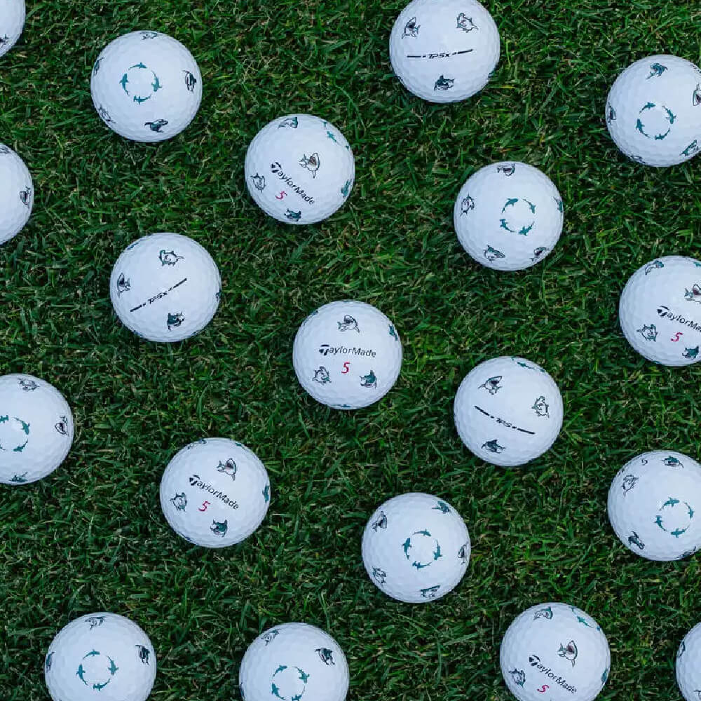 TaylorMade Limited Edition TP5x Pix Sharks Golf Balls