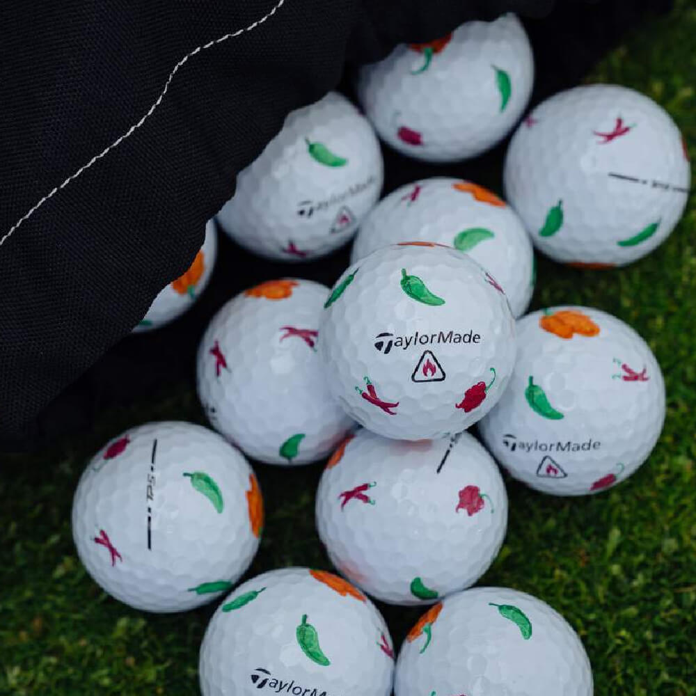 TaylorMade Limited Edition TP5x Pix Peppers Golf Balls