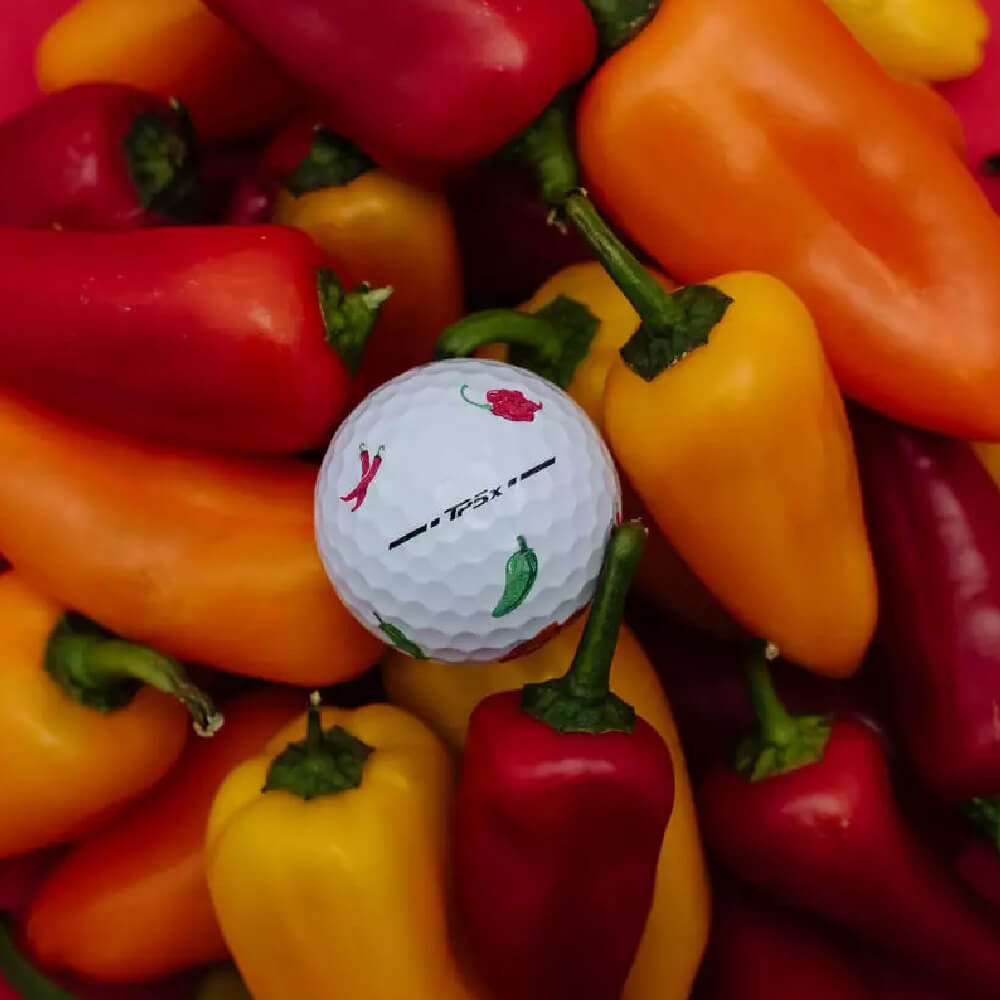 TaylorMade Limited Edition TP5x Pix Peppers Golf Balls
