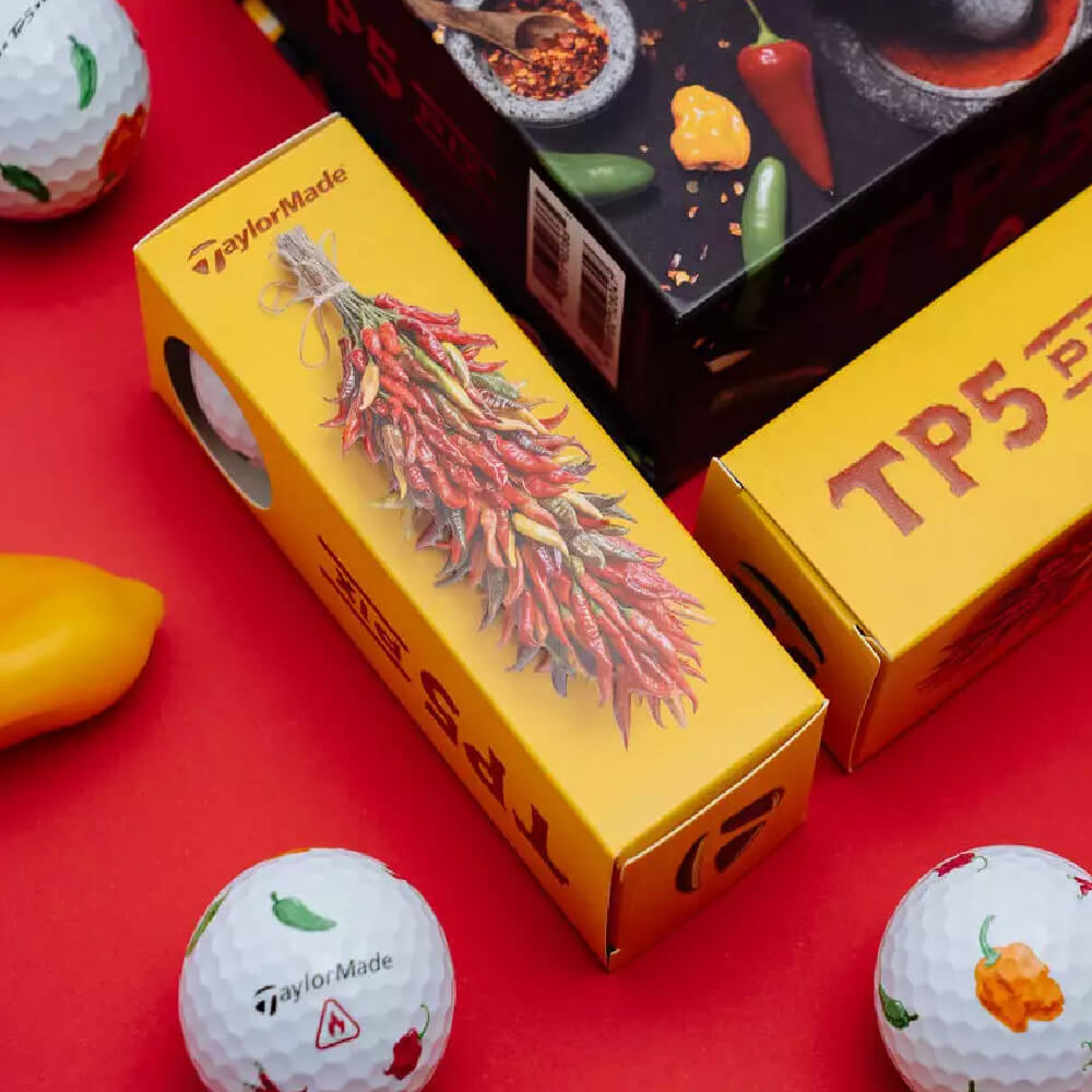 TaylorMade Limited Edition TP5x Pix Peppers Golf Balls
