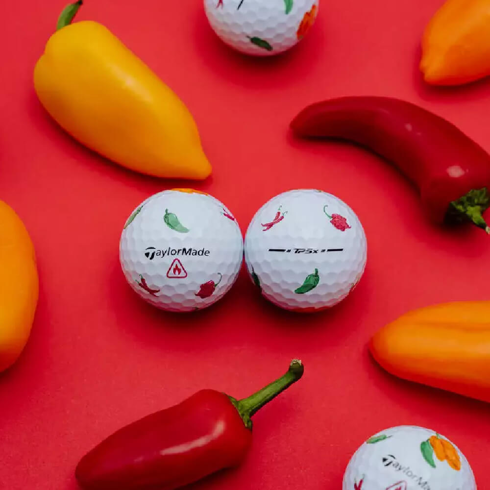 TaylorMade Limited Edition TP5x Pix Peppers Golf Balls
