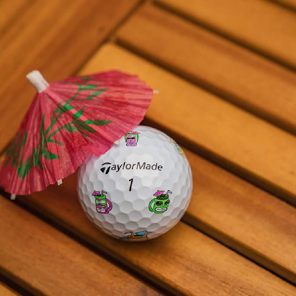 TaylorMade Limited Edition TP5 Pix Tiki Golf Balls