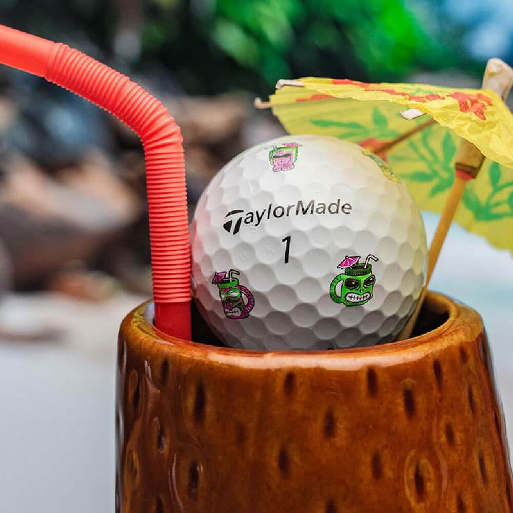 TaylorMade Limited Edition TP5x Pix Tiki Golf Balls
