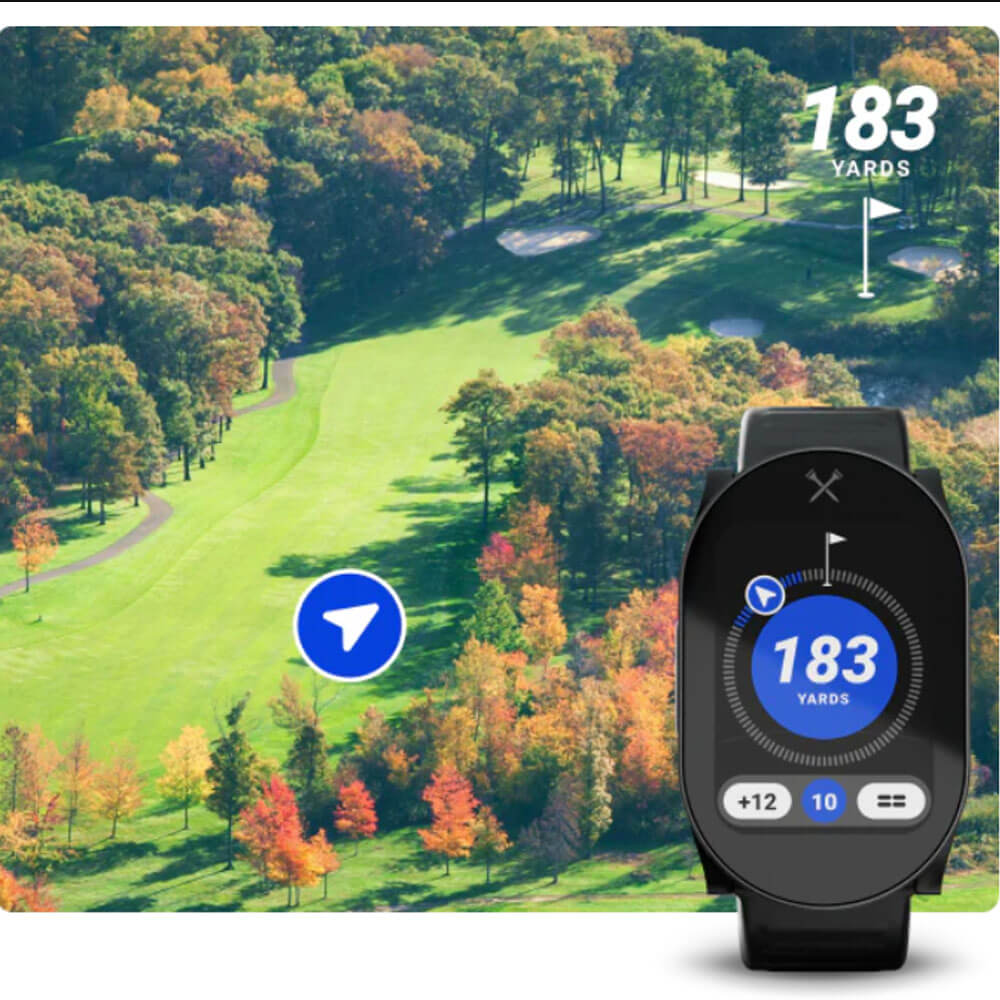 Blue Tees Golf Playmaker+ GPS Golf Watch
