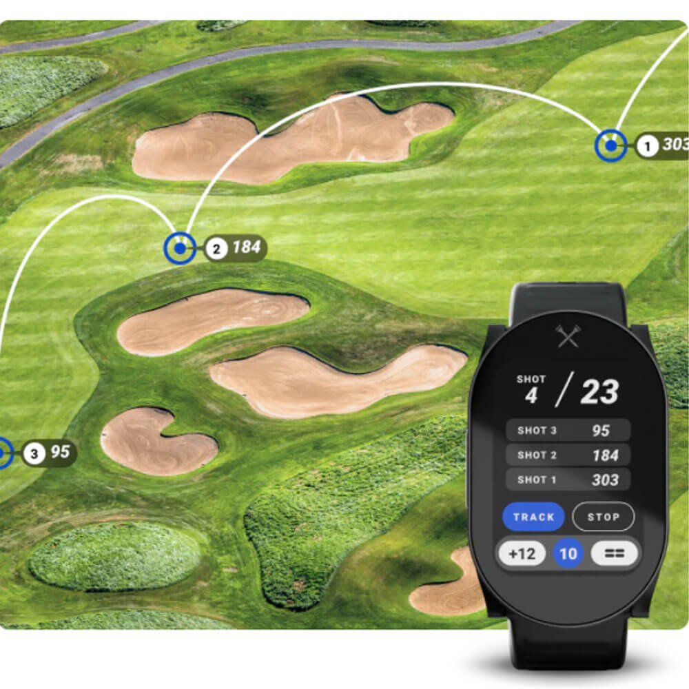 Blue Tees Golf Playmaker+ GPS Golf Watch