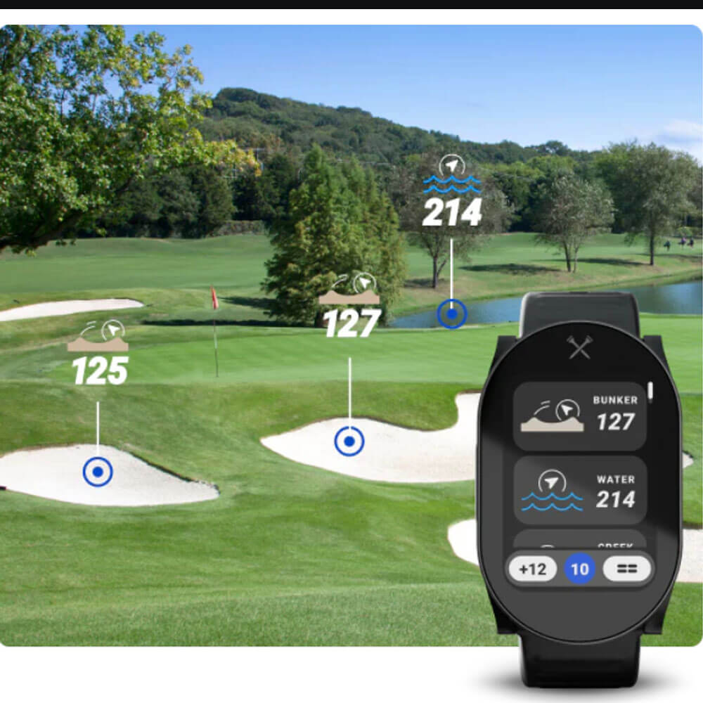 Blue Tees Golf Playmaker+ GPS Golf Watch