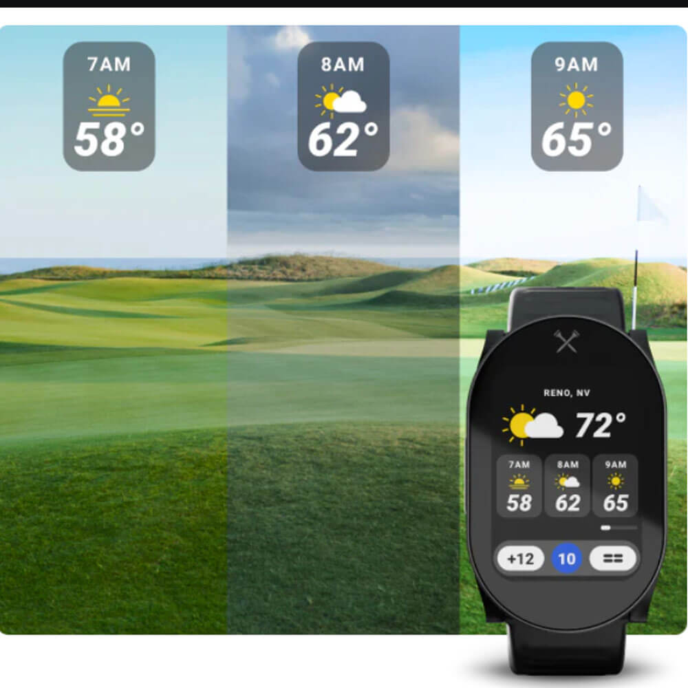 Blue Tees Golf Playmaker+ GPS Golf Watch
